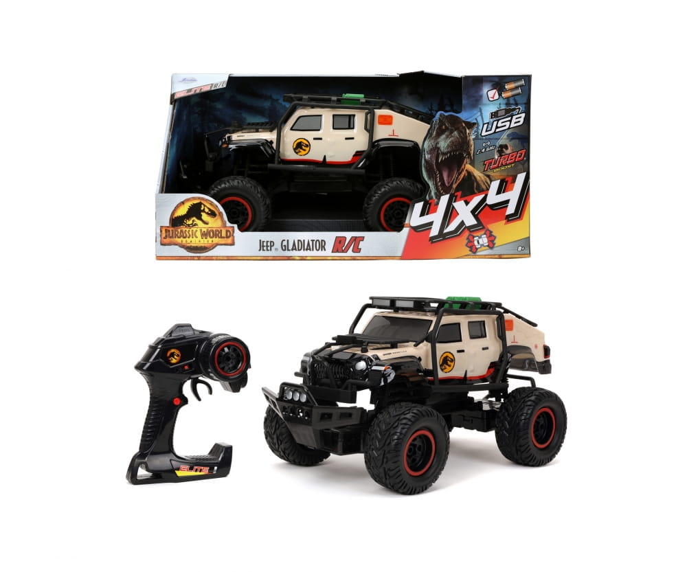 Jada RC  Jurassic World RC 4x4 Jeep Gladiator1:12