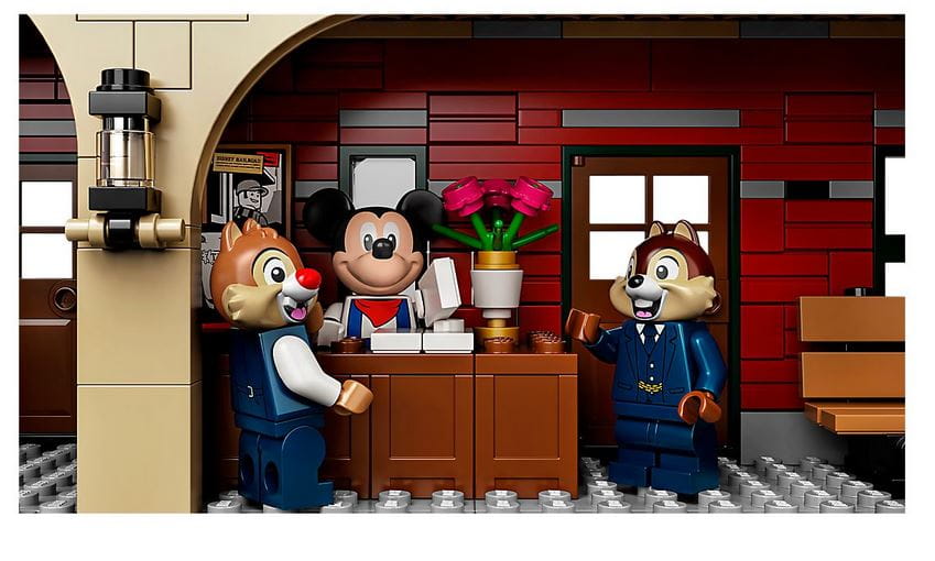 LEGO Exklusiv Set Disney Train and Station Mickey Mouse Zug