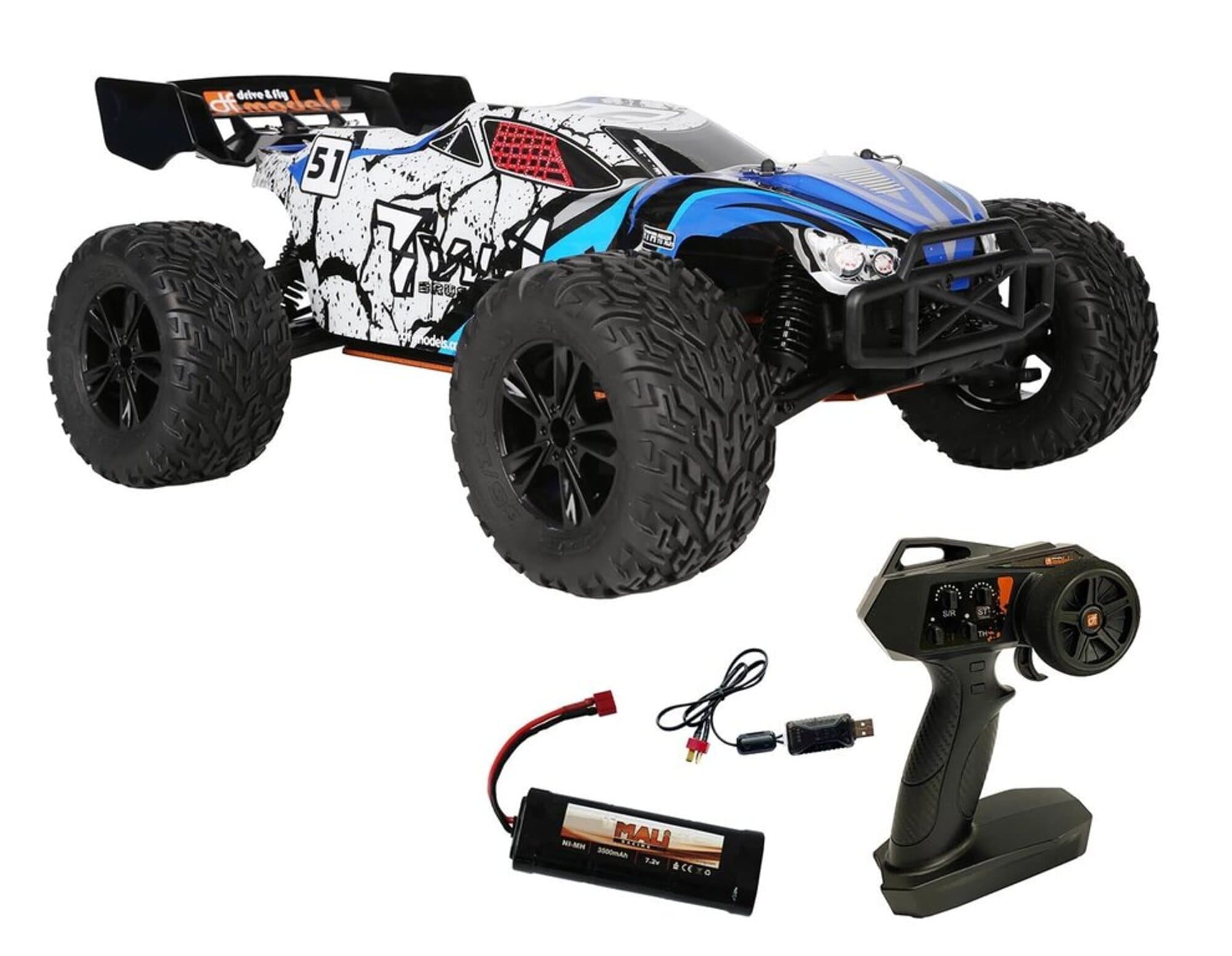 DF Models TW-1 Truggy 5.1 brushed 1_10XL RTR DF Models TW-1 Truggy 5.1 brushed 1_10XL RTR RC Truggy fuer Einsteiger