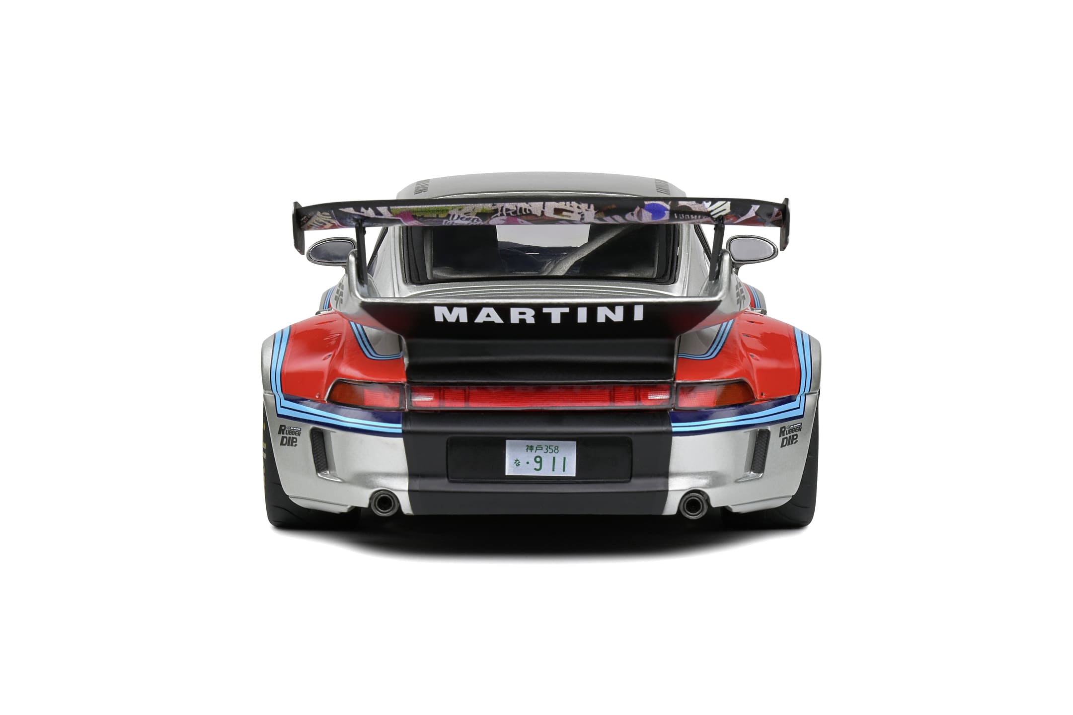 Solido Porsche RWB Bodykit Martini Grau 2020 Modellauto 1_18