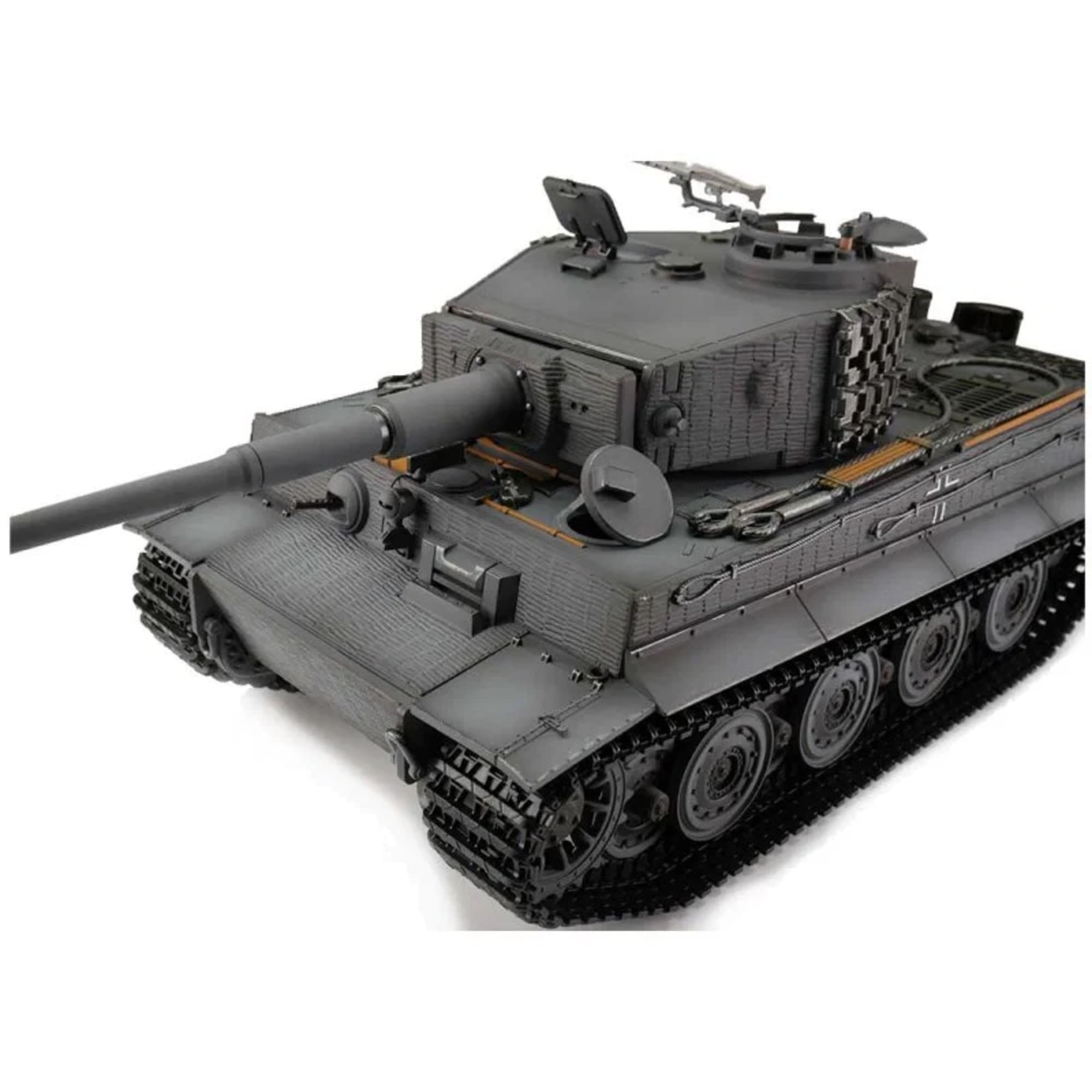 Torro Tiger 1 Spaete Ausfuehrung RC Panzer 1_16 Hobby BB Panzergrau