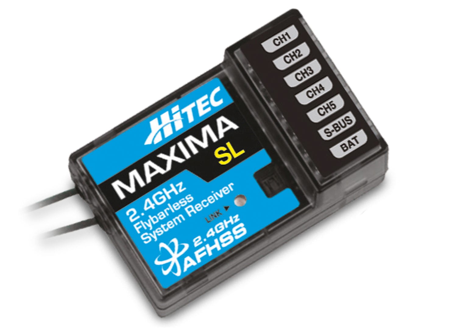 Hitec MAXIMA SL 2_4GHz - S-BUS Empfaenger FBL  _High Resp - RC-Zubehoer