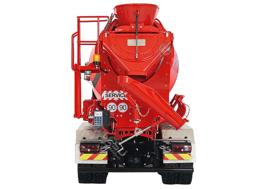 Lesu 1_14 6x6 MAN TGS Betonmischer aus Edelstahl - RC-Zubehoer
