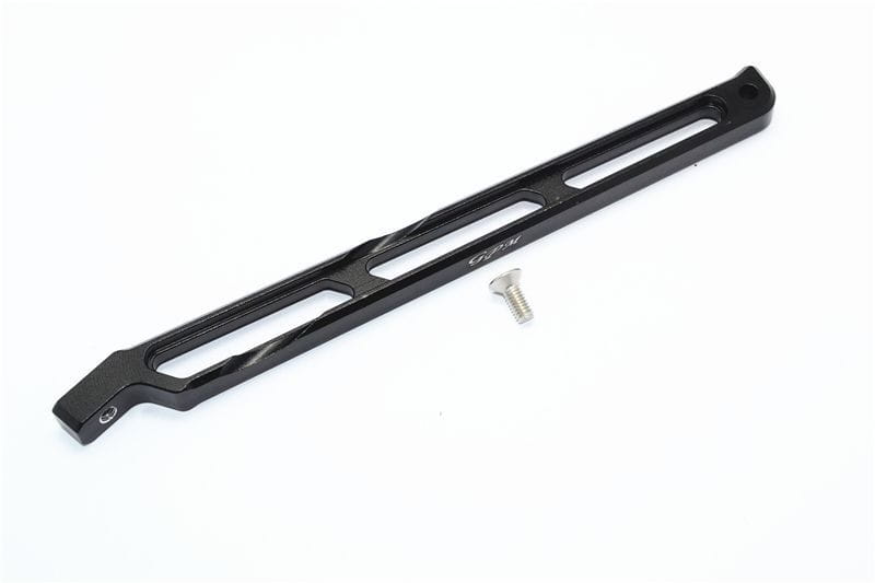 GPM Alu Chassisstuetze hinten schwarz fuer ARRMA Kraton 6s - RC-Zubehoer