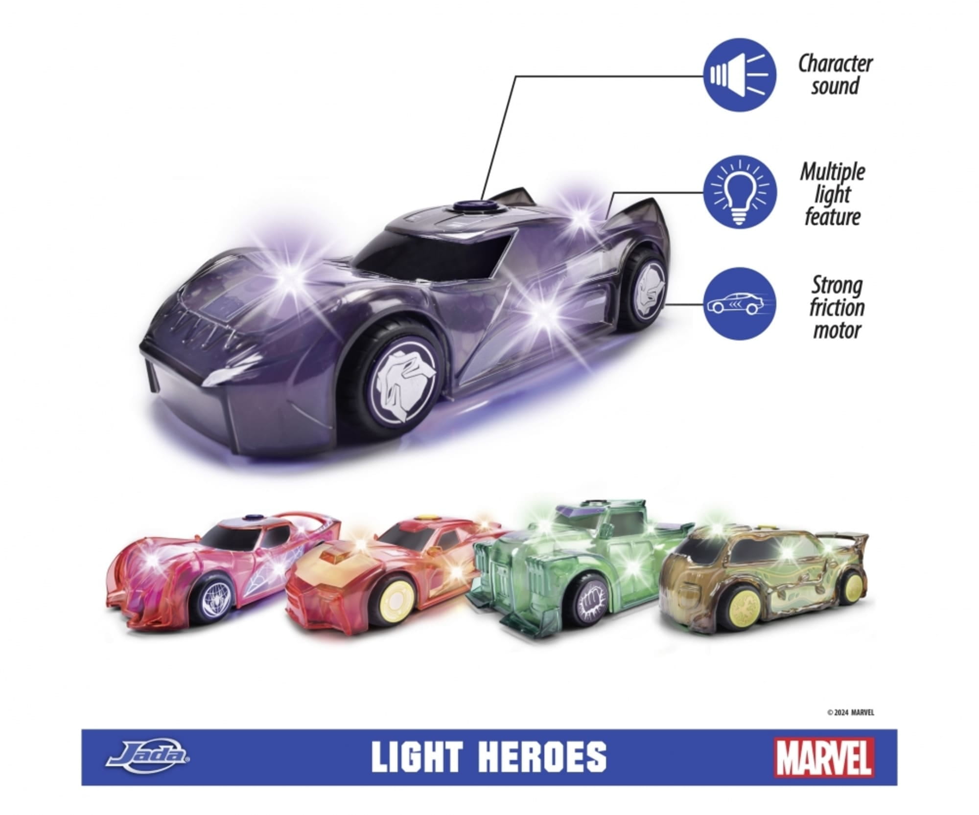 Dickie Marvel Light Hero Black Panther 1_32