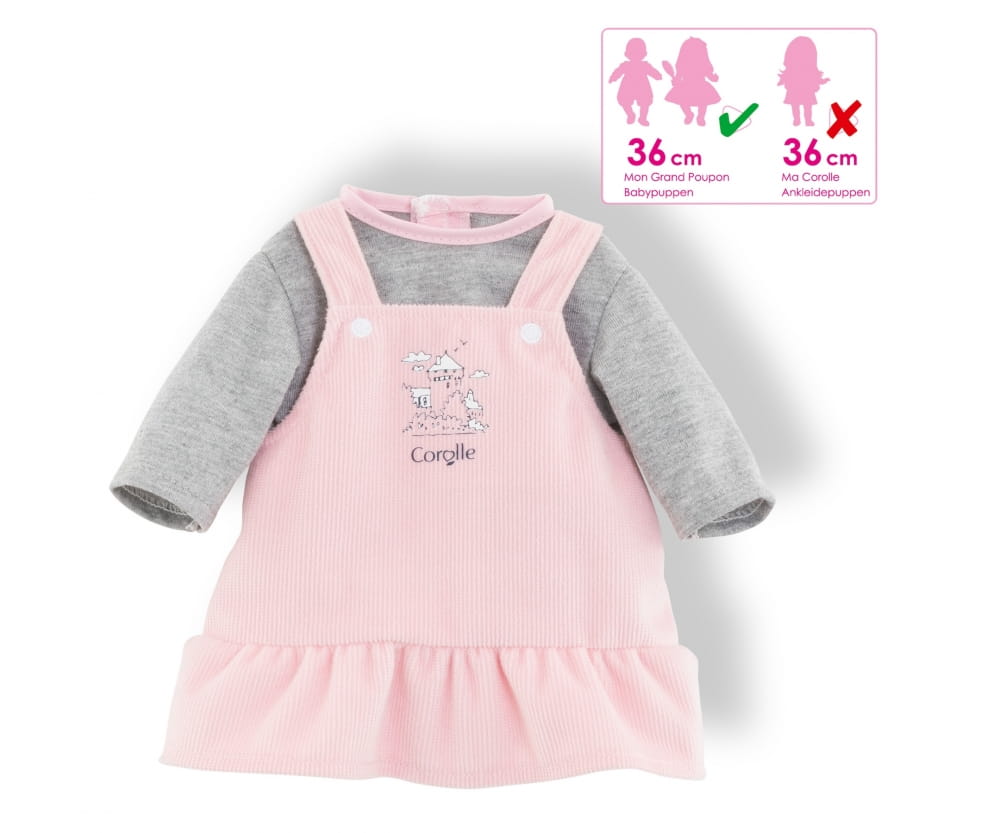 Corolle Mon Grand Poupon 36cm Kleid+Shirt, Loire