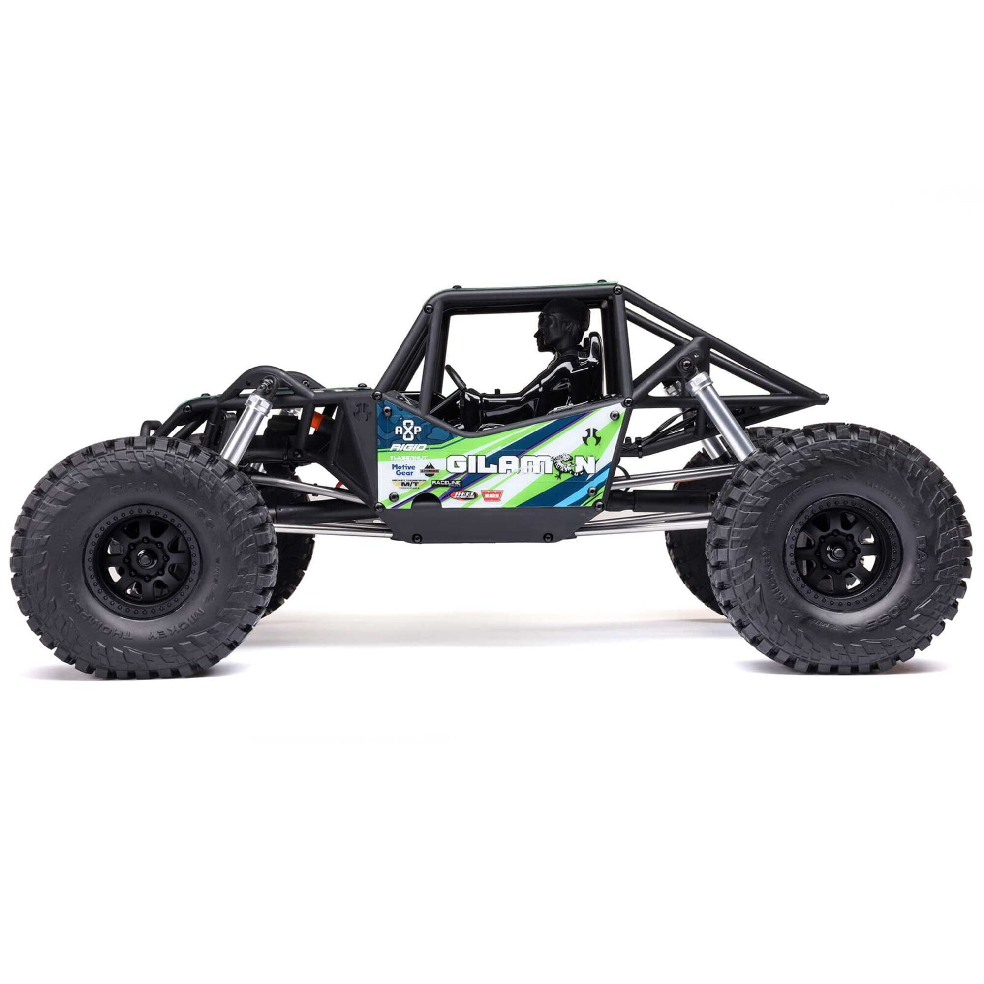 Axial AXP8 Gilamon 2.2 4X4 RTR Trail Buggy in Gruen_ High-Performance Rock Crawler