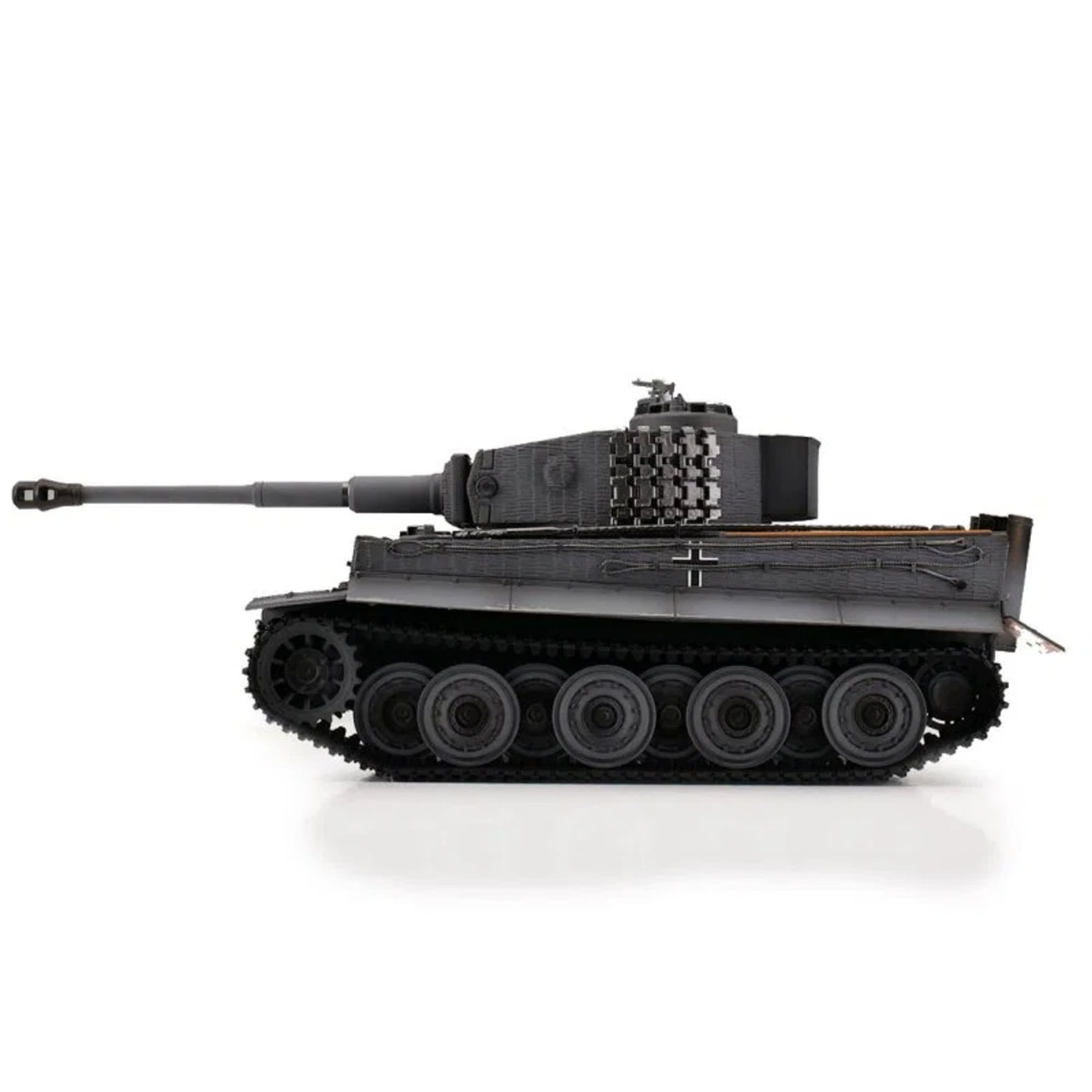 Torro Tiger 1 Spaete Ausfuehrung RC Panzer 1_16 Hobby BB Panzergrau