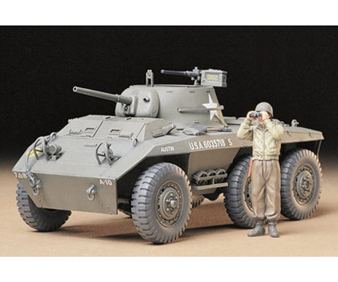 Tamiya WWII US Späh Panzer M8 Greyhound 1:35 Plastik Modellbau Militär Bausatz
