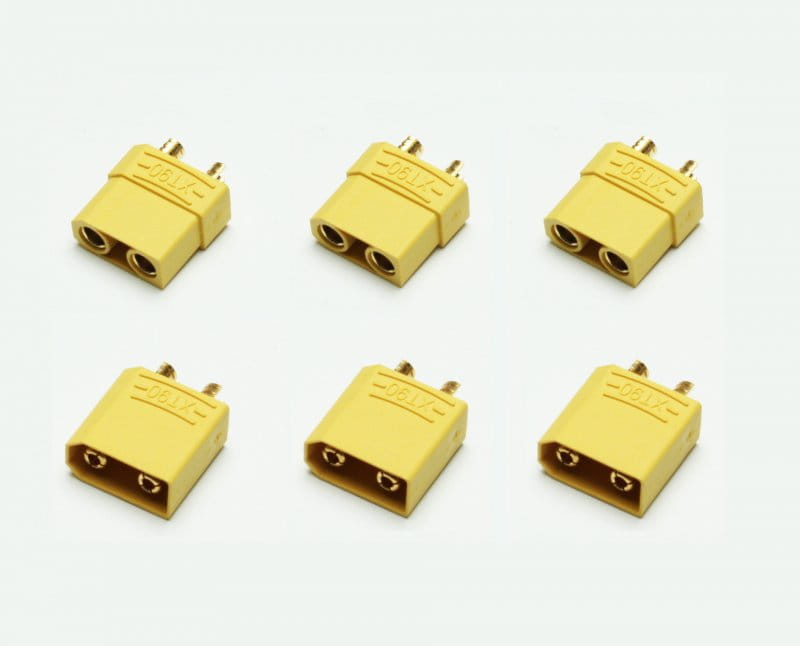 Extron XT90 Stecker _ Buchse _VE=3 Paar_ - RC-Zubehoer