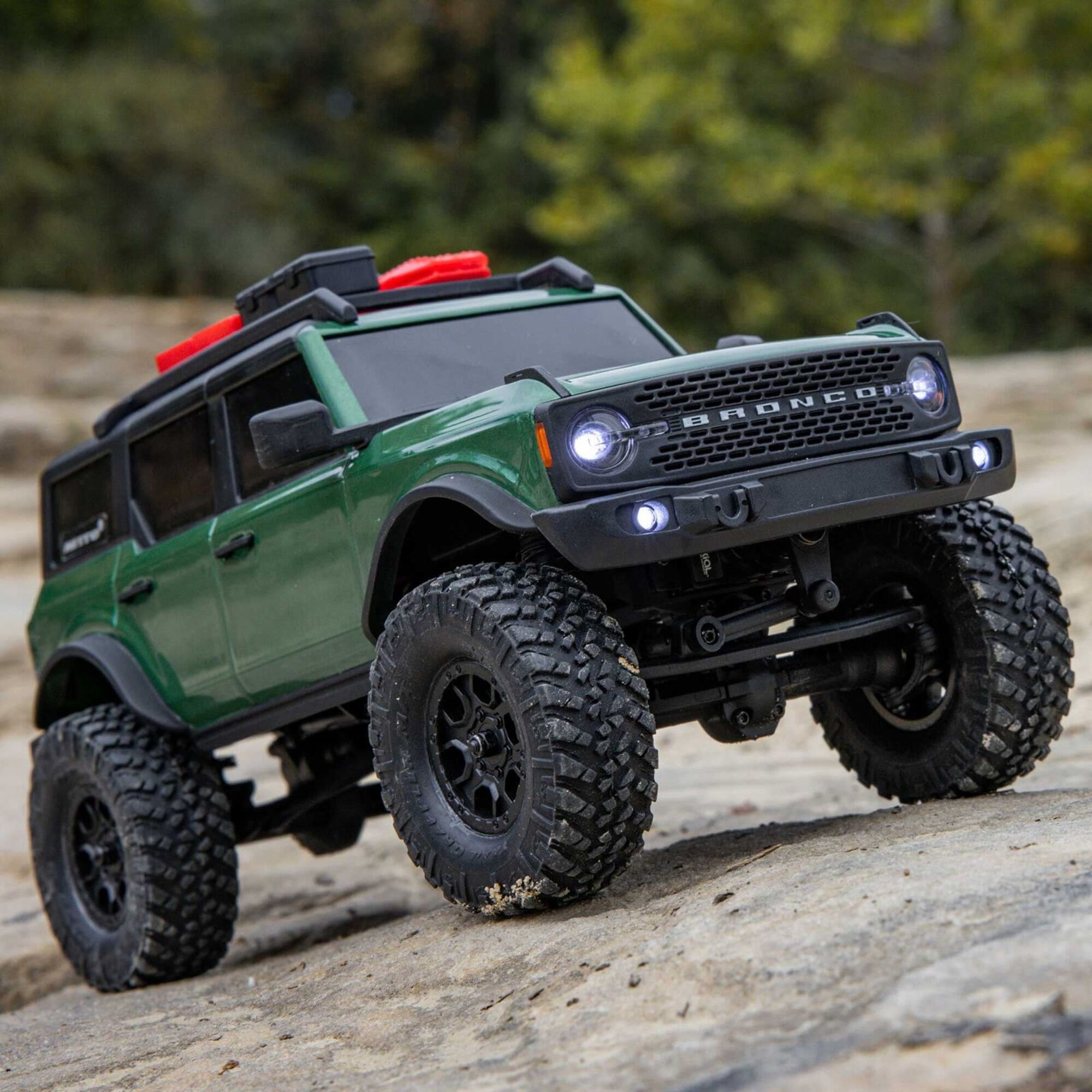 Axial SCX24 Ford Bronco RTR mit LED Allradantrieb und Scale Karosserie