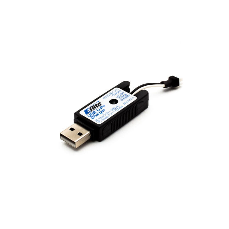 E-flite 1S 500mAh UMX USB-LiPo-Ladegeraet - RC-Zubehoer