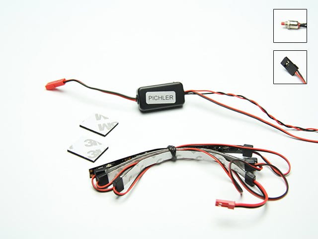 Pichler Chassis Beleuchtung _blau_ - RC-Zubehoer