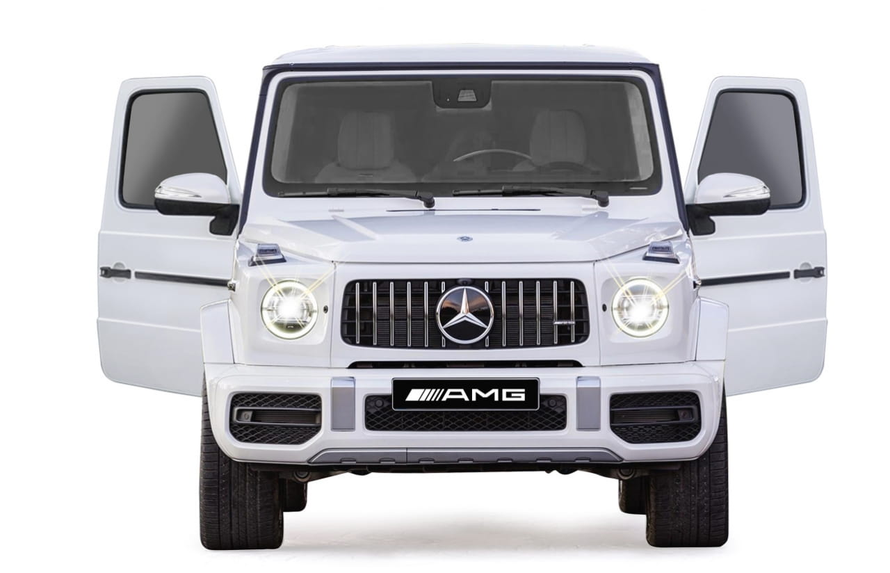 Jamara RC Mercedes-AMG G63 1:14 weiß 2,4G B