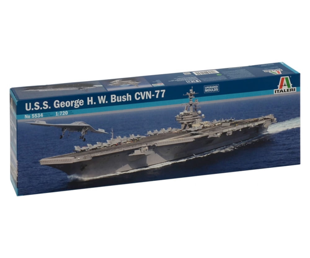 Italeri 1:720 U.S.S. George H.W. Bush CVN77