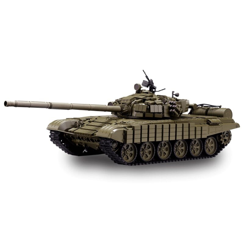 Torro RC Panzer T-72 grün BB+IR (Metallketten) 1:16