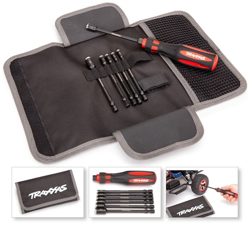 Traxxas Speed-Bit Master-Set_ Nussdreher 6teilig 1_4Zoll _ Griff - RC-Zubehoer