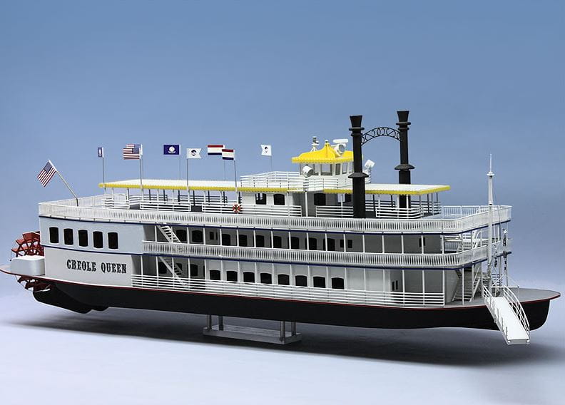 Dumas Boats RC Boot Creole Queen Heckraddampfer 1:48 Bausatz