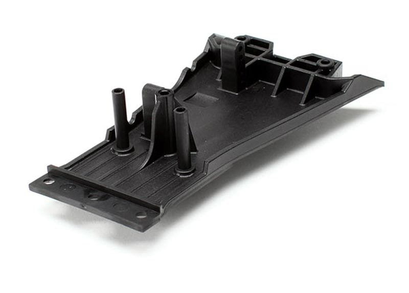 Traxxas Chassis-Teil unten LCG schwarz
