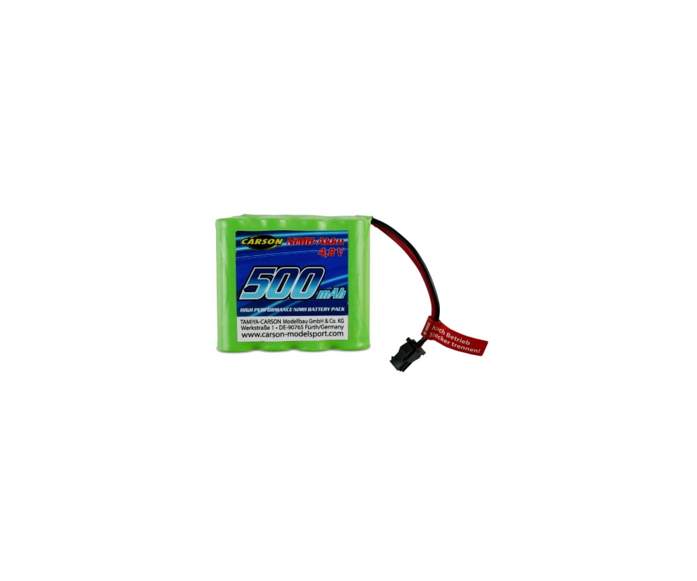 Carson 4_8V 500mAh NiMH Akku Pack Race JS - RC-Zubehoer