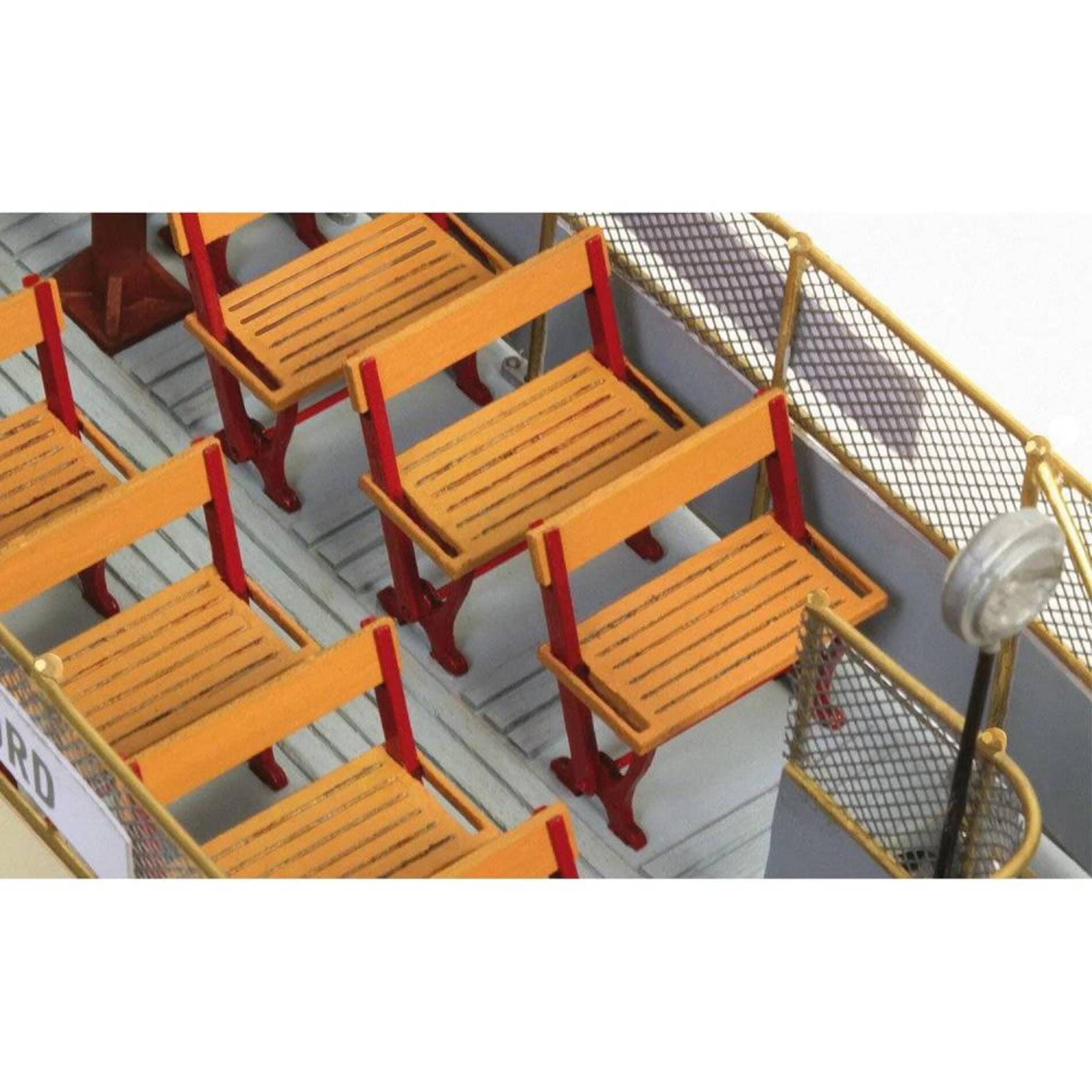 OcCre London Strassenbahn Standmodellbausatz 1_24 aus Holz_