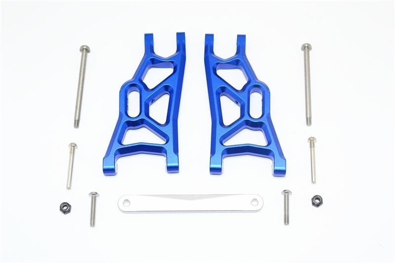 GPM Alu Querlenker vorn blau fuer Traxxas Slash 2WD - RC-Zubehoer