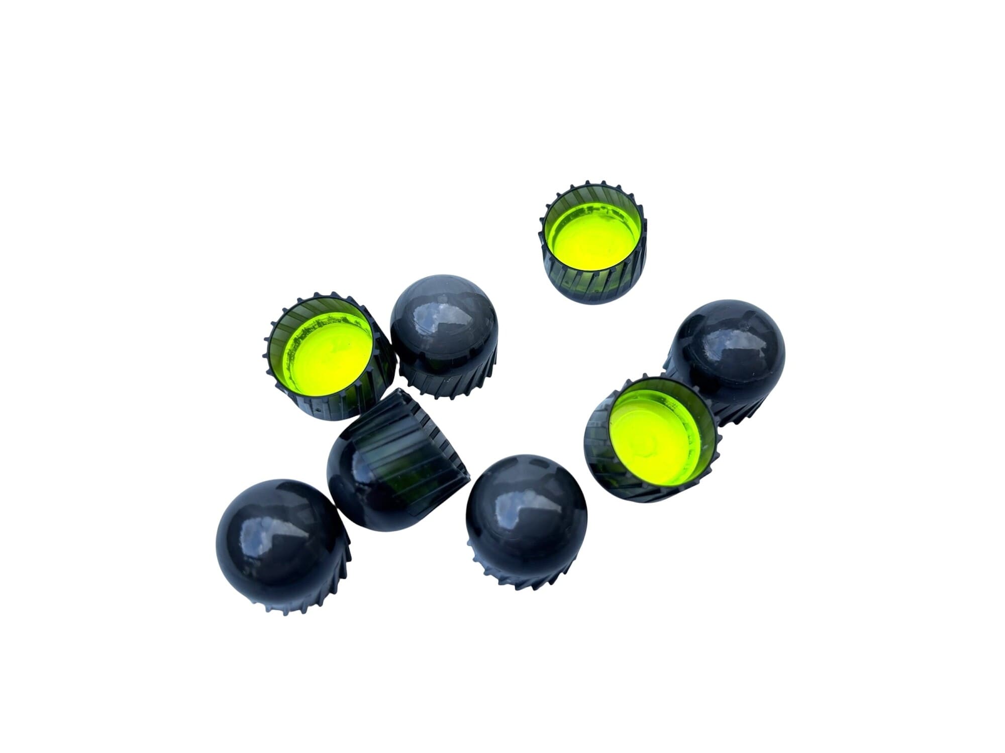 HS Projectiles Trainingsprojektile Paintball 50 Stueck Schwarz Gelb MagFed