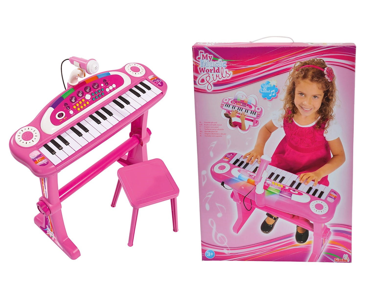 Simba MMW Girls Standkeyboard