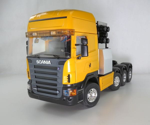 Wedico SCANIA Fahrerhaus TOPLINE_ gelb RAL1007 - RC-Zubehoer