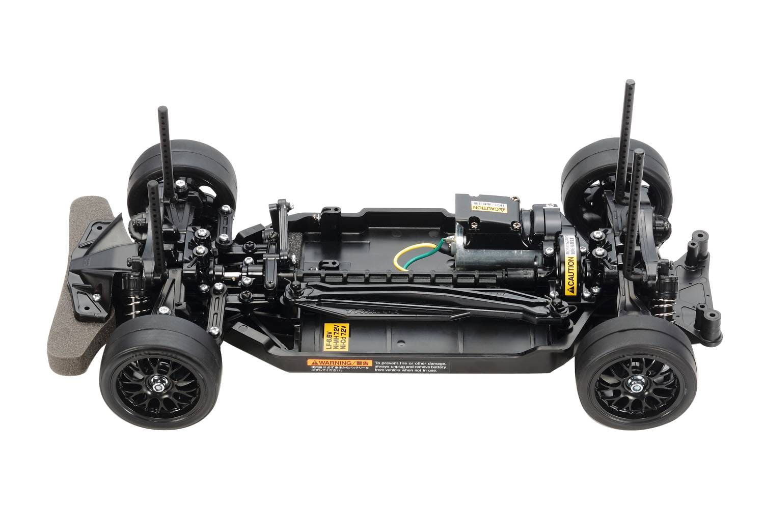 Tamiya 1:10 RC Car Ford Focus RS Custom TT-02 Chassis Bausatz
