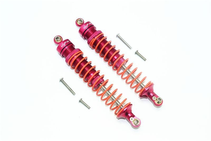 GPM Alu Heavy-Duty Stossdaempfer hinten 115mm rot fuer ARRMA Granite_ Big Rock_ Senton - RC-Zubehoer
