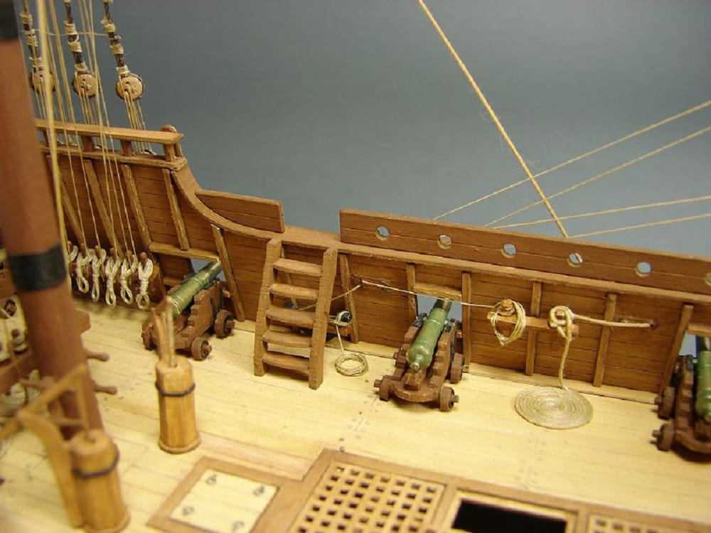 Shipyard Papegojan 1627 The 16 Gun Pinnace 1624 1:72 Laser Cut Kartonbausatz