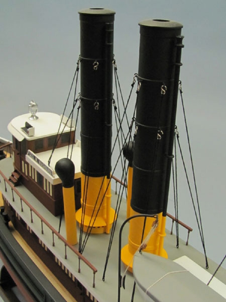 Dumas Boats The George W. Washburn Dampfschlepper 1:48 Holz Bausatz