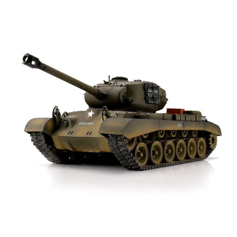 Torro M26 Pershing Snow Leopard RC Panzer 1_16 Gruen BB Metallketten RTR