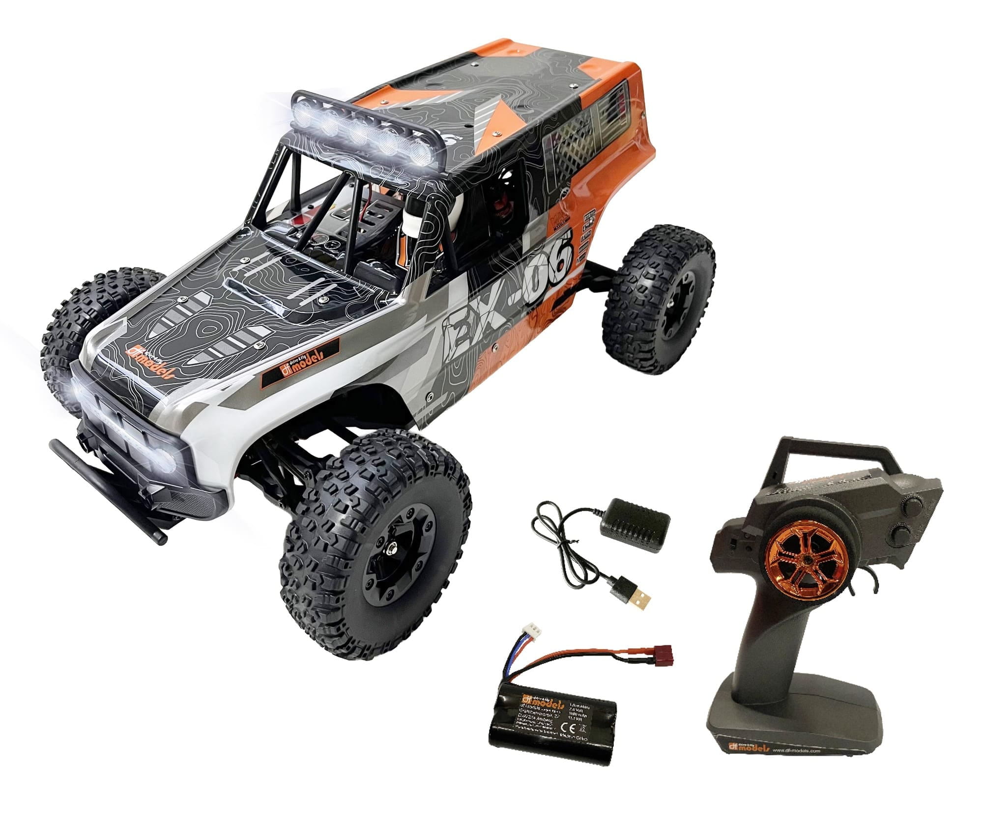 DF Models EX-06 RC Truck 1_12 RTR mit Akku