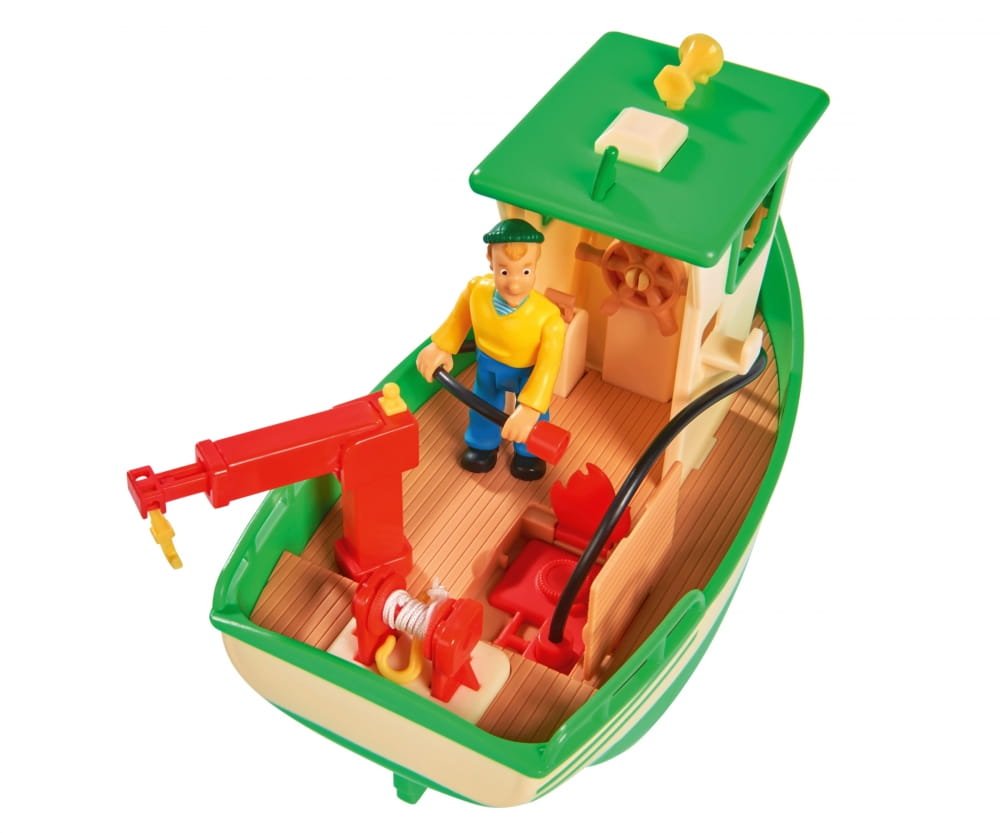 Simba Toys Sam Charlies Fischerboot mit Figur