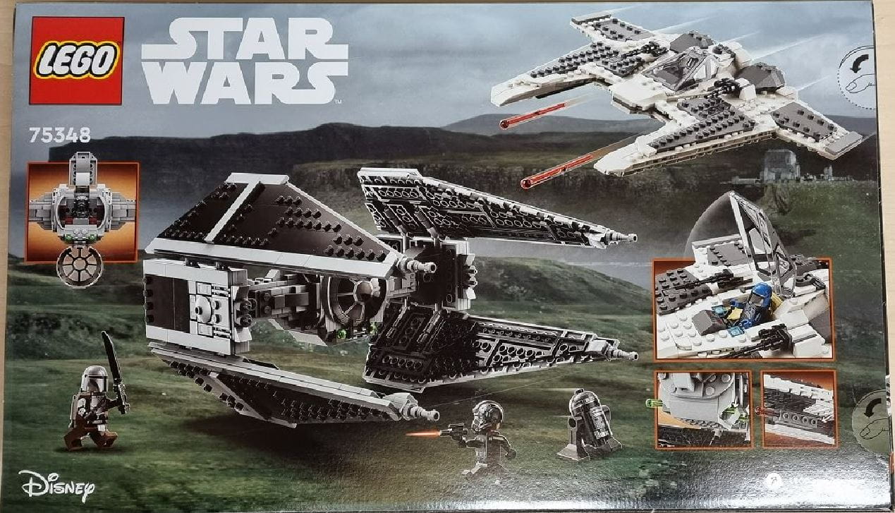 LEGO Star Wars ™ Mandalorian Fang Fighter vs TIE Interceptor