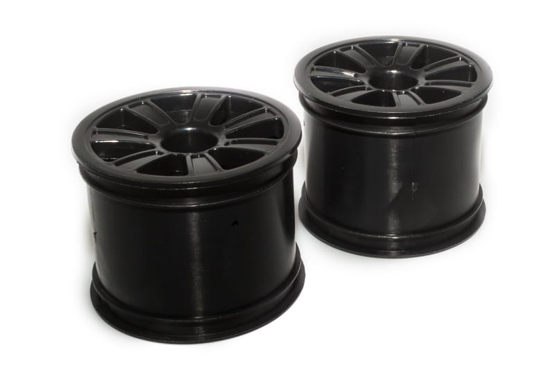 LRP Speichen Felge HA schwarz _2 Stk._ - S10 Twister TX - RC-Zubehoer