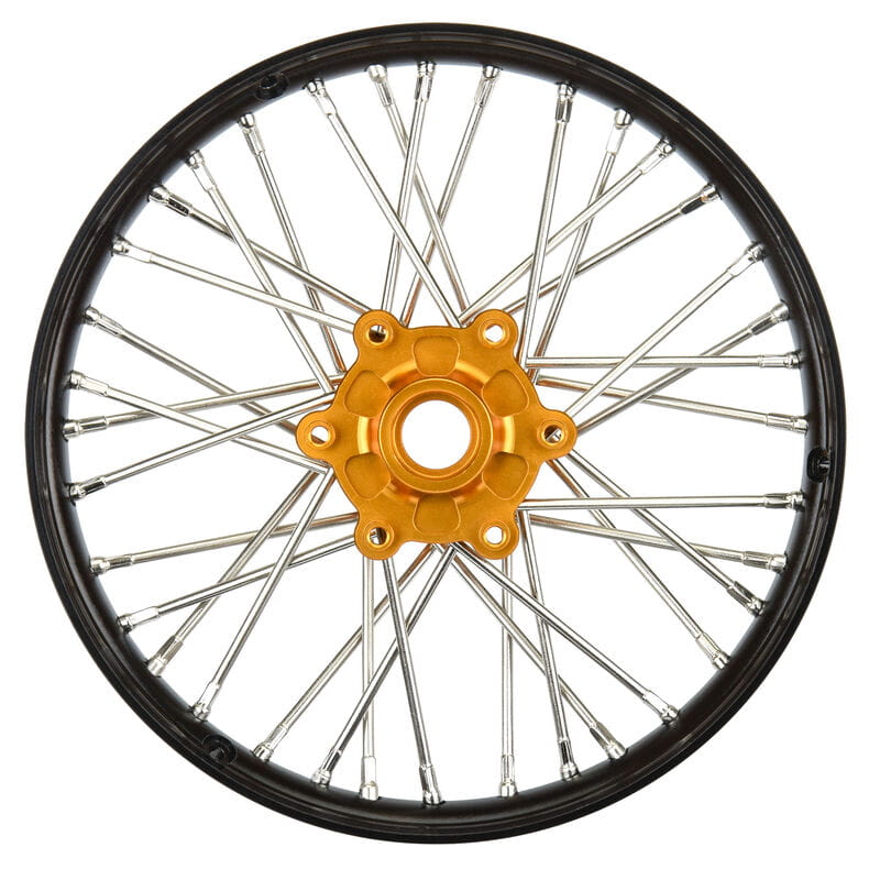Proline 1_4 Pro-Spec Aluminum V2 Bead Front Wheel Black_Gold _1_ Promoto-MX - RC-Zubehoer