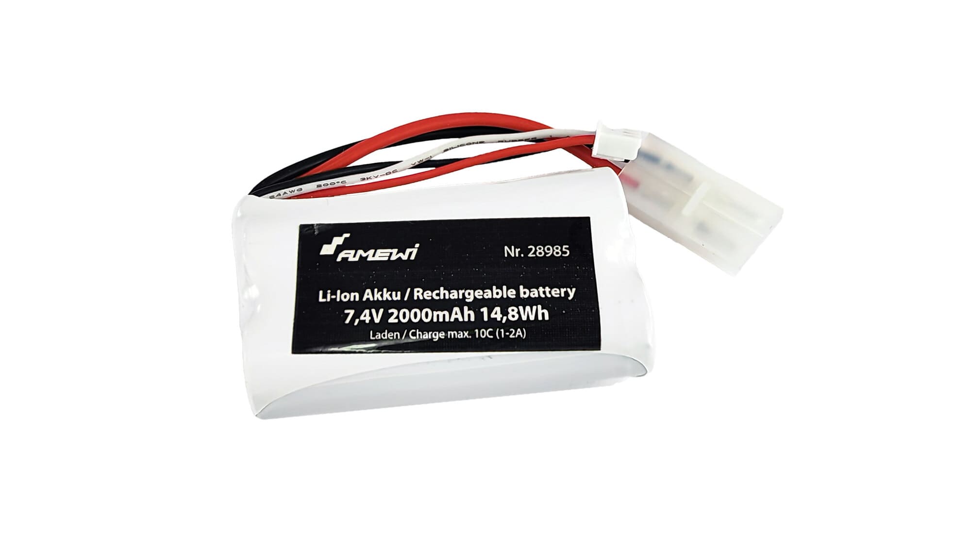 Amewi Li-Ion Akku 2S 7_4V 2000mAh Tamiya-Stecker - RC-Zubehoer
