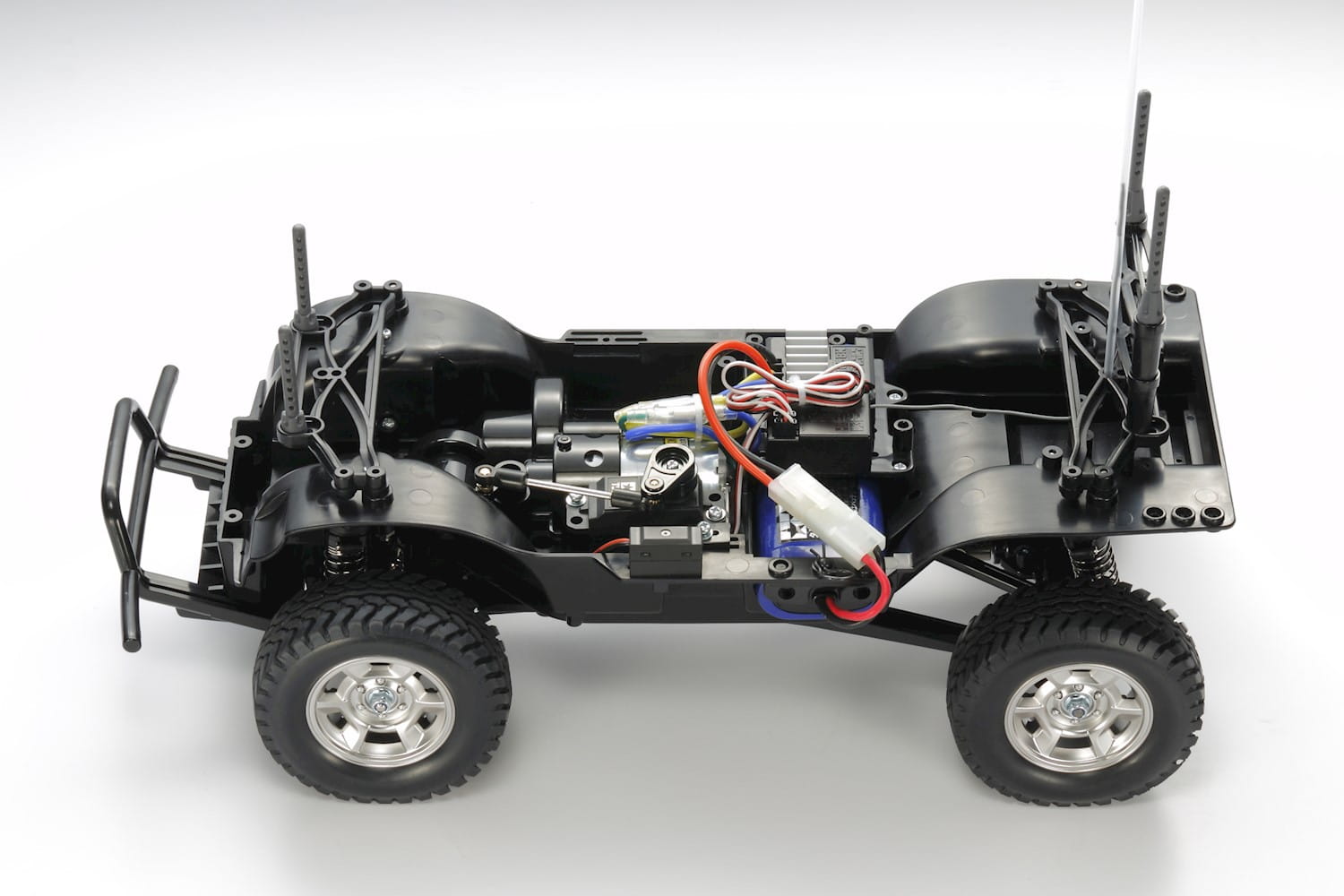 Tamiya RC Land Rover Defender mit Licht 1:10 2,4Ghz Komplett Set