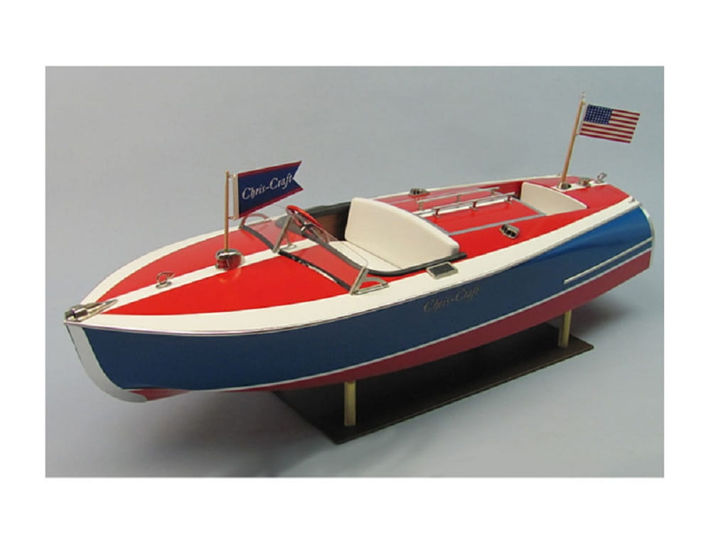 Dumas Boats Chris-Craft Sportboot 16 ft. Painted Racer 1:8 Holz Bausatz