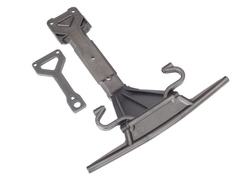 Traxxas Skid-Platte vorn (Plastik), Support-Platte (Stahl) Traxxas Skid-Platte vorn _Plastik_ Support-Platte _Stahl_ - RC-Zubehoer