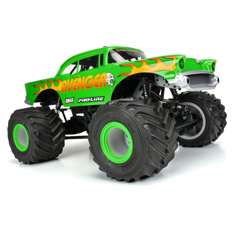 Proline 1_8 1957 Chevy Bel Air Avenger Klar Karosserie_ LMT Crawler - 1_8 MT - RC-Zubehoer