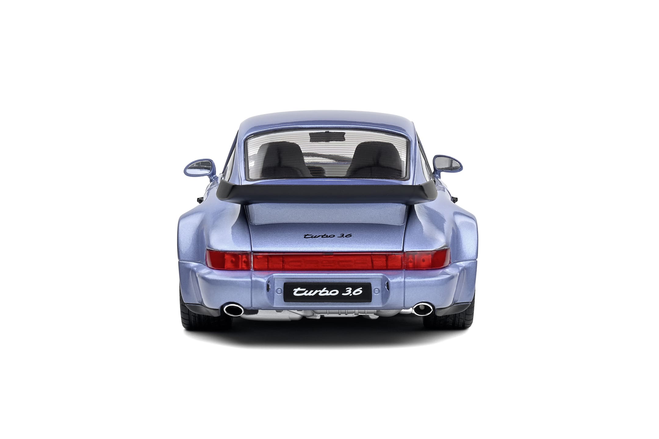 Solido Modellauto 1_18 Porsche 911 _964_ Turbo Horizon Blue 1990 - Detailgetreues Modell