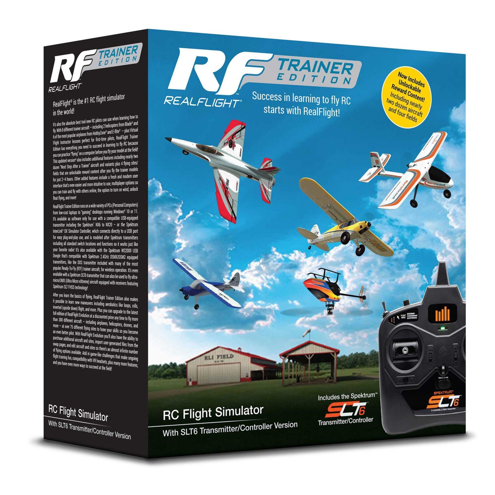 RealFlight Trainer Edition mit SLT6 Flugsimulator Set