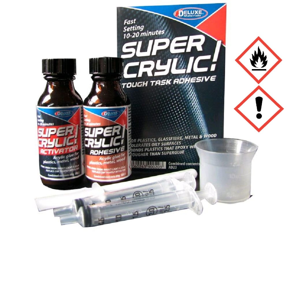 Krick Super Crylic! 2-Komp.Kleber 60g DELUXE Krick Super Crylic! 2-Komp.Kleber 60g DELUXE