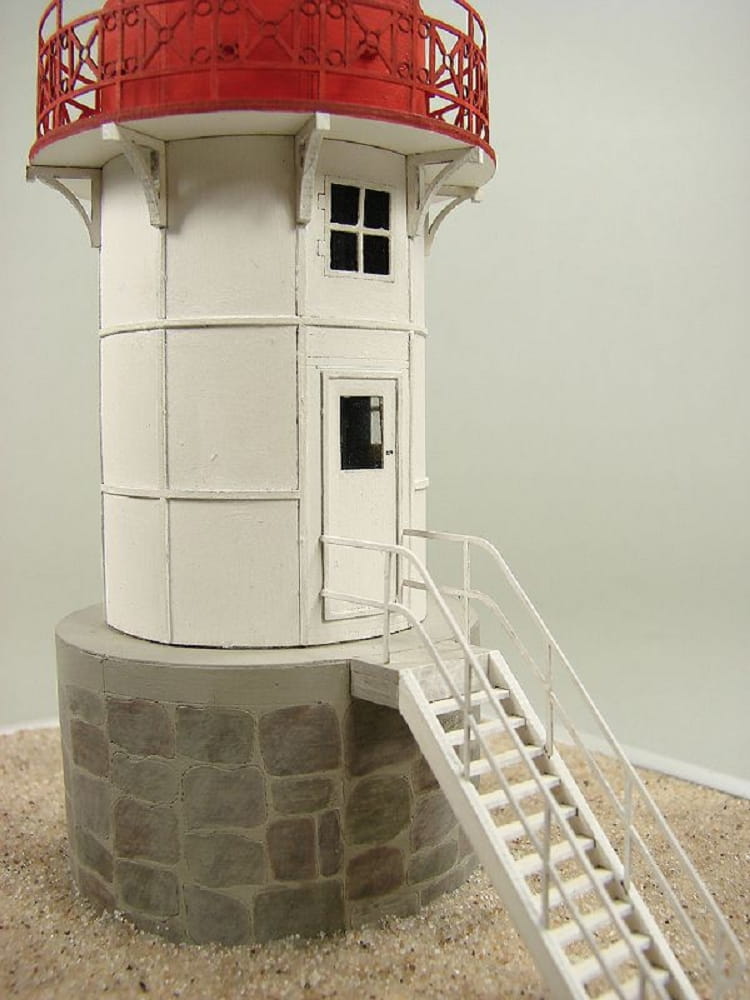 Shipyard Leuchtturm Gellen Lighthouse Germany 1907 1:72 Laser Kartonbausatz Shipyard Leuchtturm Gellen Lighthouse Germany 1907 1:72 Laser Kartonbausatz