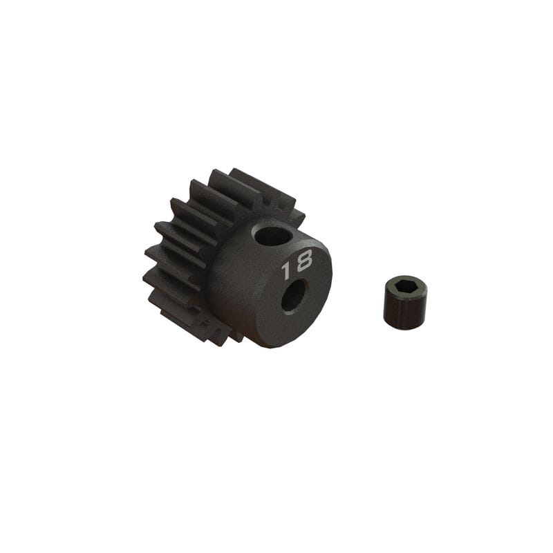 Arrma 18T 0.8Mod 1_8_ Bore CNC Steel Pinion Gear - RC-Zubehoer