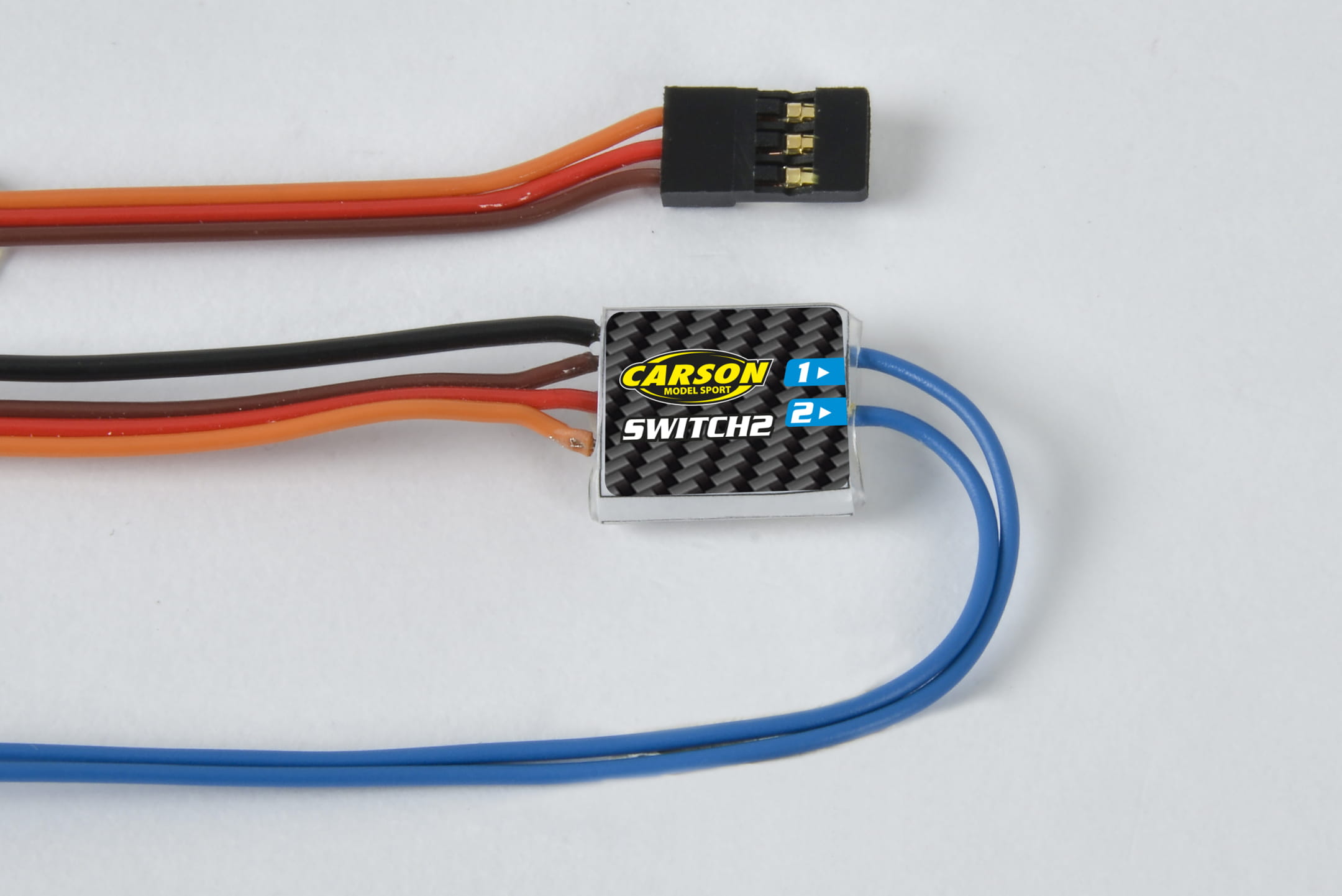 Carson Reflex 6/14 Kanal Elektronischer Ein / Aus Schalter - Switch 2 (2x2,5A) Carson Reflex 6/14 Kanal Elektronischer Ein / Aus Schalter - Switch 2 (2x2,5A)